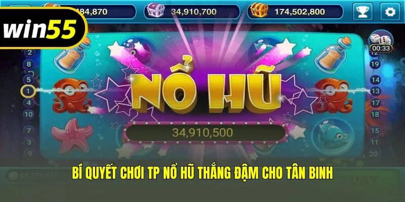 Bí quyết chơi TP nổ hũ thắng đậm cho tân binh