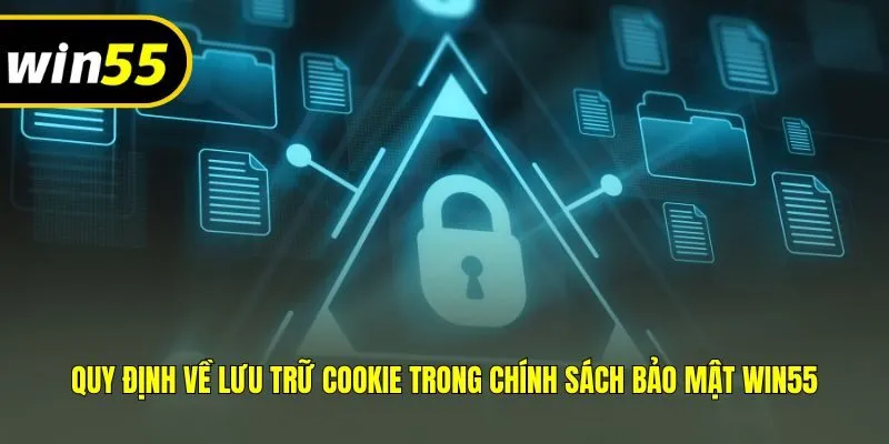 Quy định về lưu trữ cookie trong chính sách bảo mật Win55